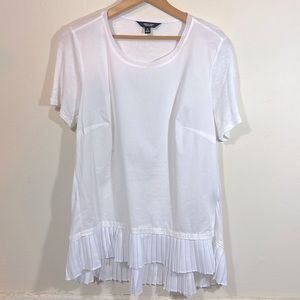 Simply Vera vera wang top white Size M
